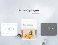 Music player for mobile