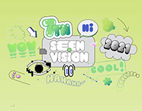 SeenVision 7th anniversary brand design