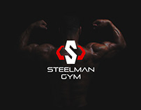 Steel Man Logo and Identity Design