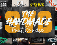 The Handmade SVG Font Bundle