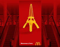 McDonald's - The Warm Welcome Sp Ops Activation Poster