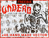 Undead Vector Pack - Freebie / Graphic Drop