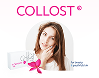 Site for medical product Collost®