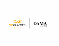 Via Glasses | Dama Branding