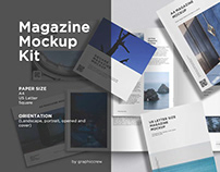 Magazine Mockups Kit