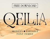 Qellia - Variable Font Family