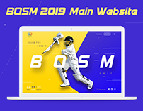 BOSM '19 Main Website