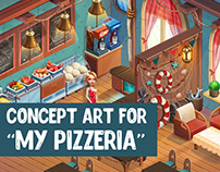 Concept Art for "My Pizzeria"