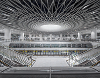 Eye of the shenzhen - the Super Metro hub 深圳地铁14号线超级枢纽