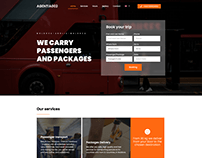 LANDING PAGE FOR TRANSPORT AGENCY