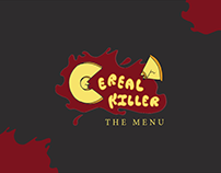 Menu Card Design - Cereal Killer Cafe