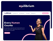 Equilibrium Healthcare Website