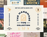 The Handmade Type Collection - 94% Off