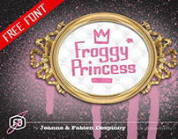 Froggy Princess - Free font
