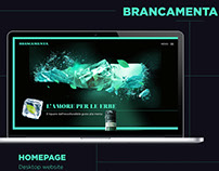 Brancamenta - Website Restyle design