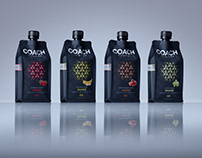 BRANDING AND PACKAGING DESIGN COACH NUTRITION