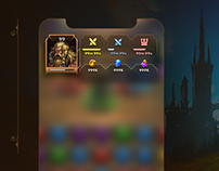 MID-CORE RPG MOBILE GAME UI