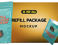 Refill Package Mockup