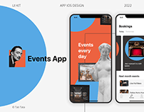 Events Mobile App UI Kit (iOS)