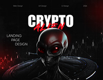 Crypto landing page