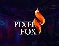 Pixel fox proposed Logo Design