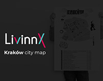 LivinnX - Kraków city map