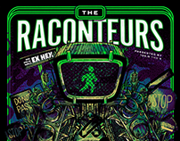 The Raconteurs Stage AE Concert Poster