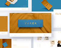 Vaken - Brand Identity, Packaging, Web Design