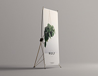 X-Stand Banners Mockup