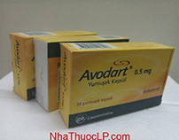 Thuốc Avodart 0.5mg Dutasteride điều trị tăng sản tuyến
