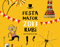 Cartell Festa Major Rubí 2017