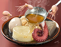 Oden (traditional Japanese stew)