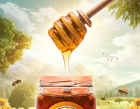 Mountain Honey | Manipulation Artwork