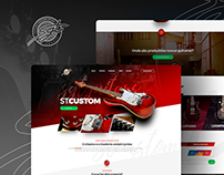 SGT Guitars Product Landing Page