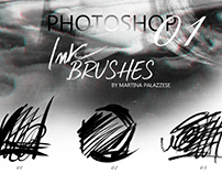 INK BRUSHES FOR PHOTOSHOP