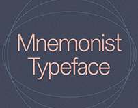 Mnemonist typeface
