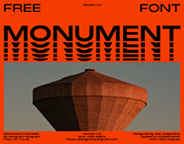 Monument Extended v3.0 Free Font