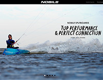Nobile Kiteboarding website