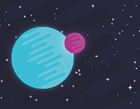 Illustration | Planets in space