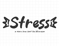 Stress Fancy Font