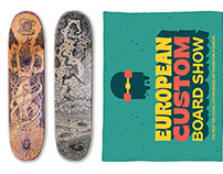Skatedeck designs | European Custom Board Show 2020