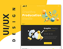 Graphic Design School website UI/UX