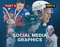 Social Media Graphics / MATCH TV (Part 9)