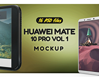 Huawei Mate 10 Pro Vol.1 Mockup