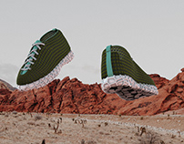 parametric Sneakers Model with Grasshopper