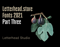 Letterhead Fonts 2021 Part Three