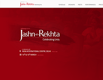 Jashn-e-Rekhta - Urdu festival micro-site