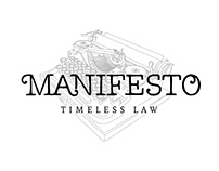 Manifesto «Timeless Law» // Branding