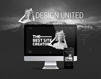 Design United Studio landing page