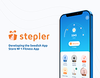 Stepler - #1 Fitness App in the Swedish App Store